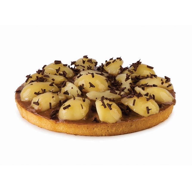 Crostata di pere e cacao