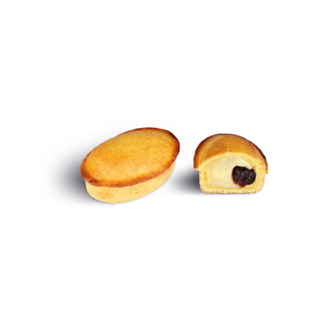 Pasticciotto sa crnim trešnjama i kremom
